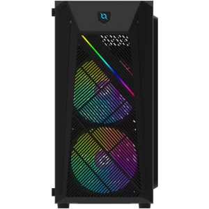 Desktop PC Ryzen 3 3200G pana la 4 Ghz, 16 gb ddr4, SSD 240 gb si hdd 1 TB, placa video AMD Radeon Vega 8, carcasa gaming RGB - imagine 2